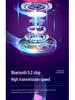 KE-12 Bluetooth Headband Headphones with LED Lighting, HIFI Super Bass, and Long Battery Life