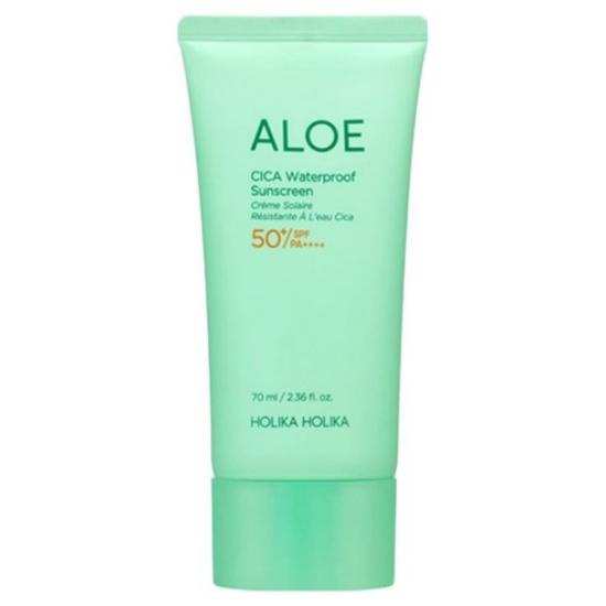 Holika Holika Aloe Cica Waterproof Sun Cream SPF50+ PA++++ 70ml UV Protection Sunscreen 70ml