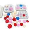 Detailed Rose Flower Silicone Mold For DIY Jewelry Accessories Chocolate Soap Craft Projects Kitchen Baking Mould