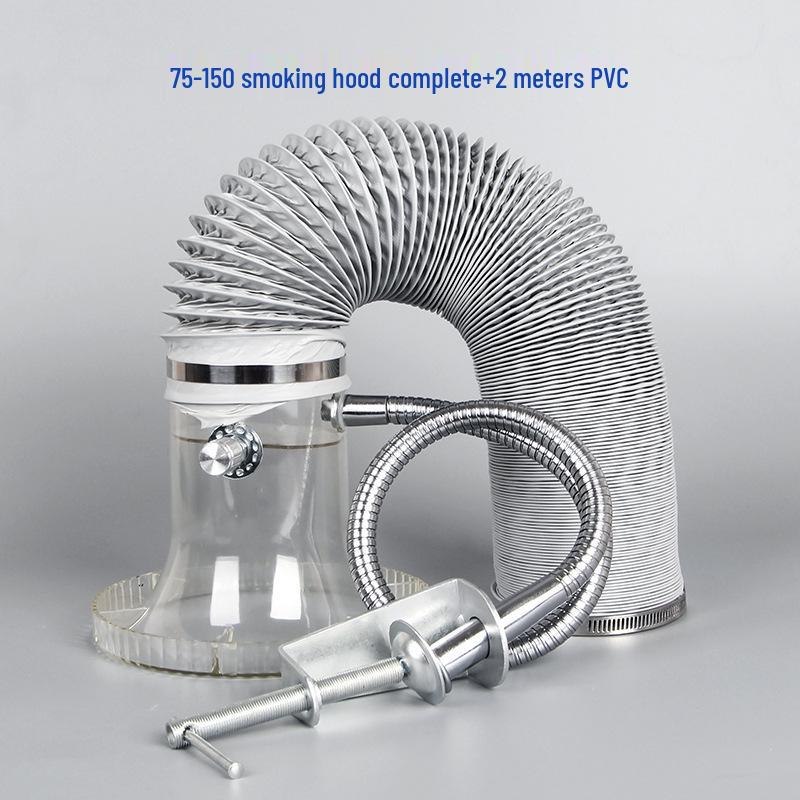 Konektor ústí digestoře pro odsávání pájecích výparů - Dostupné ve velikostech 2,5, 3 a 4 palce