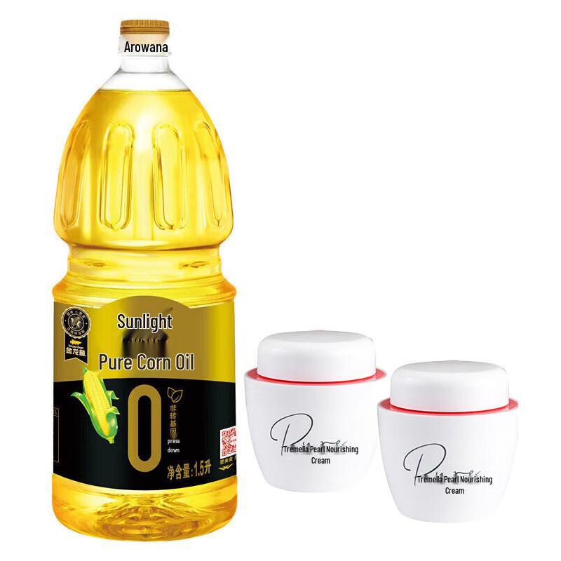 

Mei Jia Jing Tremella Pearl Cream & Arawana Corn Oil Bundle