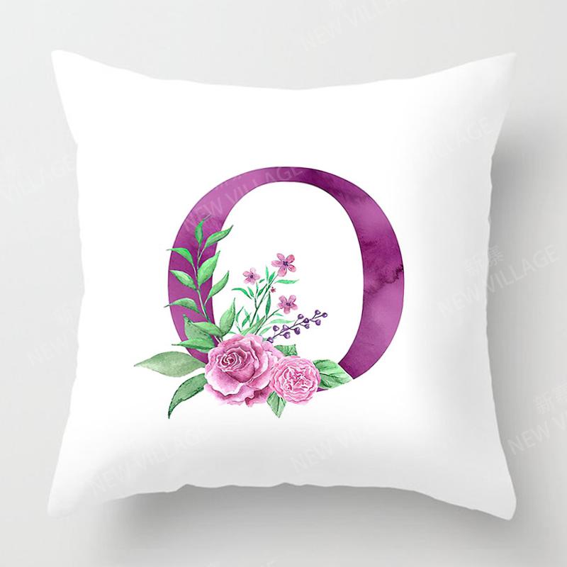 Nordic Fall Home Decor Autumn Throw Pillow Case Sofa Cushion Cover Modern 45X45Cm 45*45 50X50 60X60Cm 40*40Cm 35X35 Letter