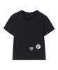 Loginaenloji 8-Ball Check Heart Point T-Shirt Black