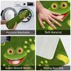 Happy Frog Doormat Mat Anti-Slip  Kitchen Bath Living Room Rug Carpet 40*60cm