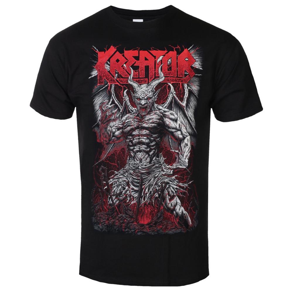 T-shirt in Cotone Grafica Retro Kreator Unisex Manica Corta Estiva Marca di Moda Tee Lusso Casual Vintage Tees