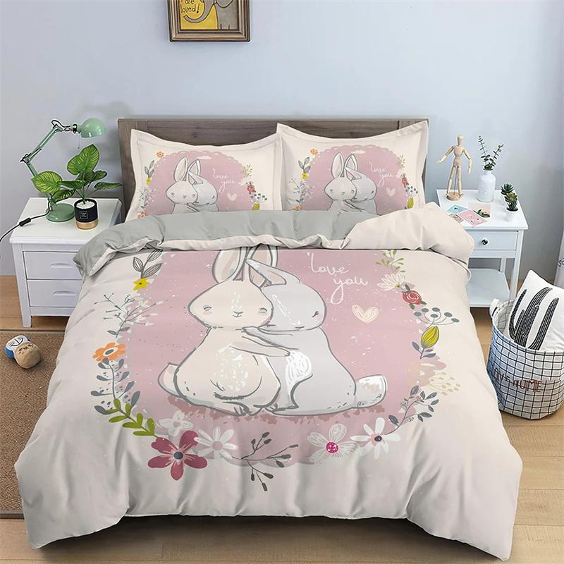 Premium Dog Print Pug Retriever Corgi Dog Duvet Cover Microfiber Cute Pet Animal Queen Quilt Cover For Girls Boys Kids Room Decorations