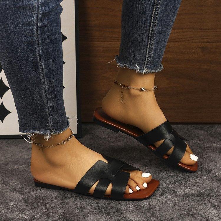Women's Flat Shoes, Loafers, Flip-flops, Versatile Casual Beach Sandals