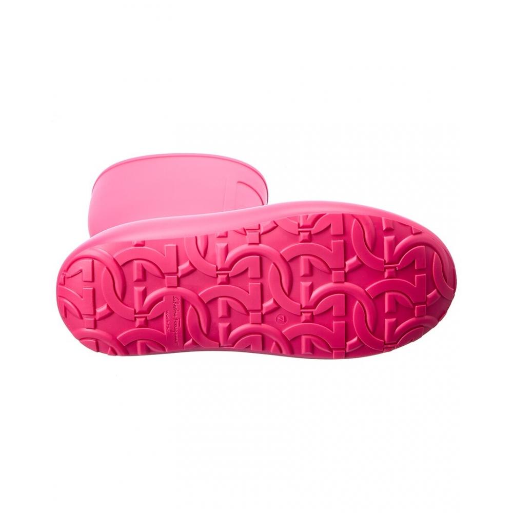 Salvatore Ferragamo Ferragamo Rubber Rainboot Pink
