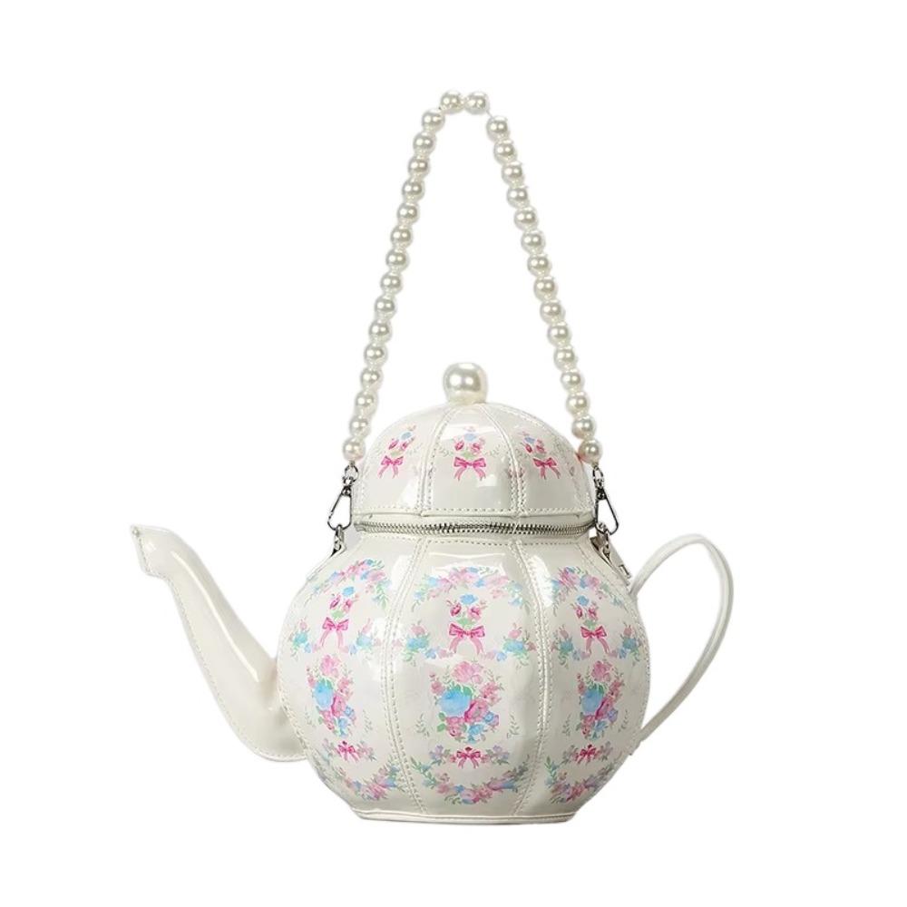 New Chains Teapot Design Handbags Creative Personality Crossbody Bag Luxury Vintage Shoulder Bag