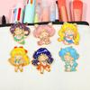 Anime Sailor Moon Cute Brooches Pins Cartoon Character Derivative Bags and Clothes Decorations Brooch Birthday Party Gifts