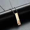 His Queen, Her King Heart Pendant Titanium Couple Necklace