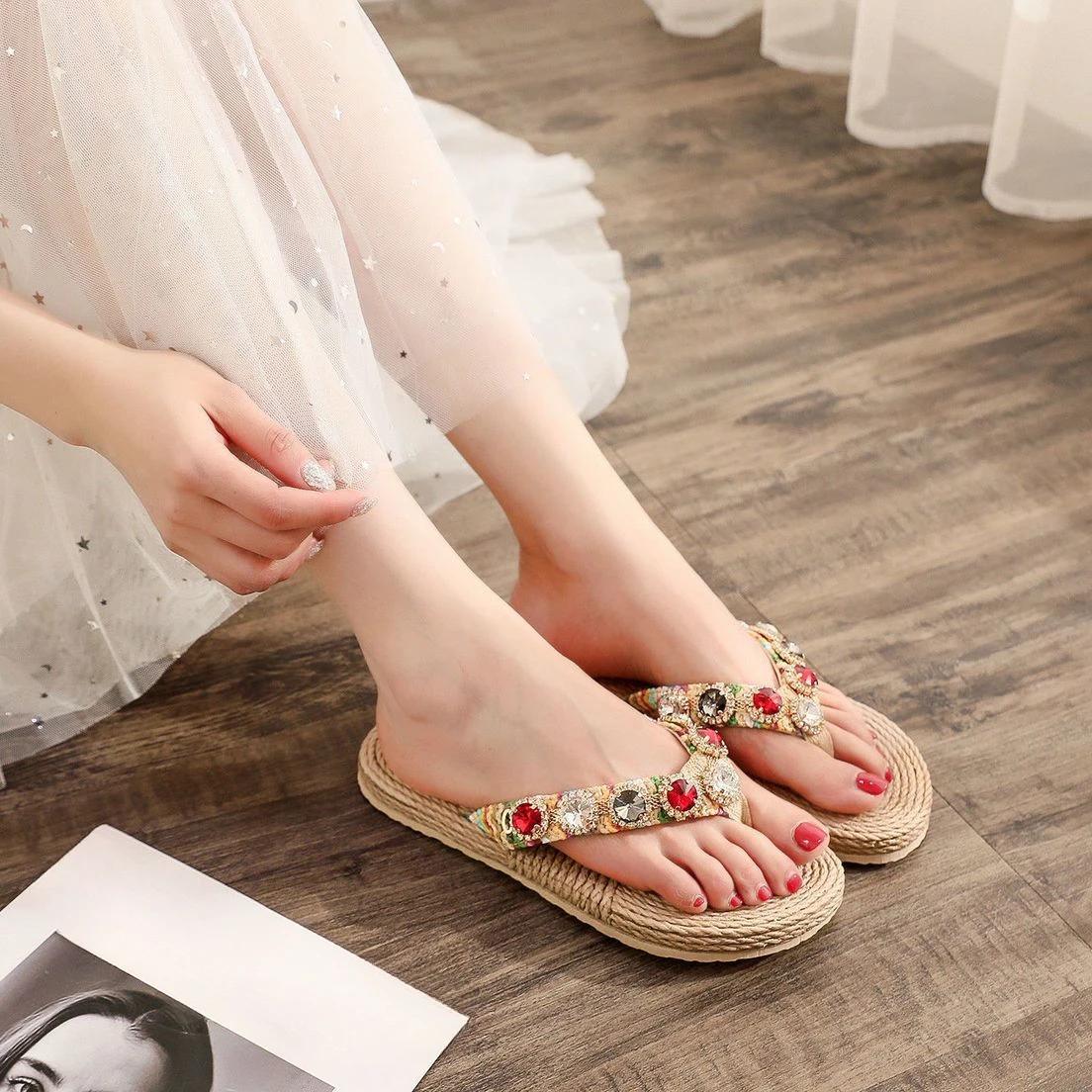 Обувь Пляжные Шлепанцы Новая Мода Женские Тапочки И Женские Сандалии Оптом — фото 10