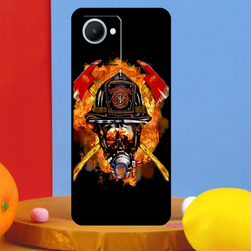 Feuerwehrmann Helden Feuerwehrmann Für Realme GT7 Pro GT6 10 11 12 13 14 15 Pro Plus C55 C67 C63 C61 C53 C35 C65 C75 C71 Hülle