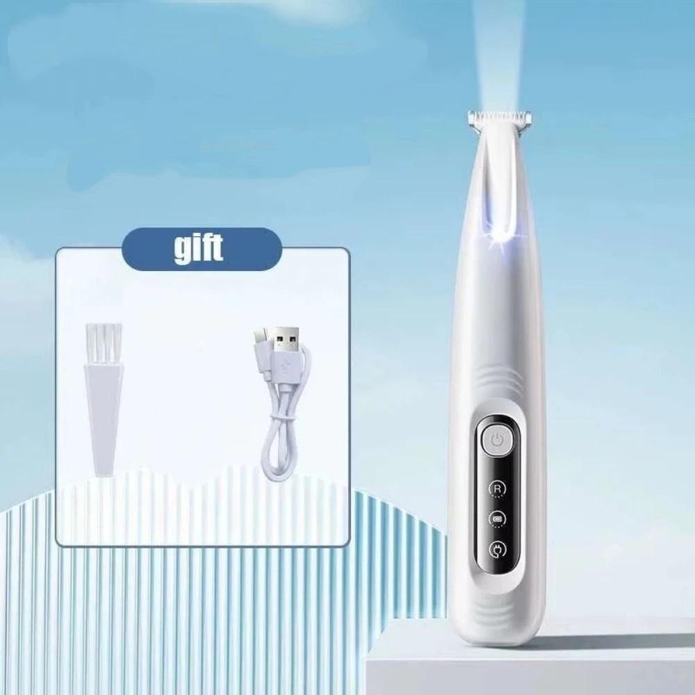 USB Rechargeable Pet Electric Push Clippers Cordless Dog Clippers for Grooming  Dogs Haircut