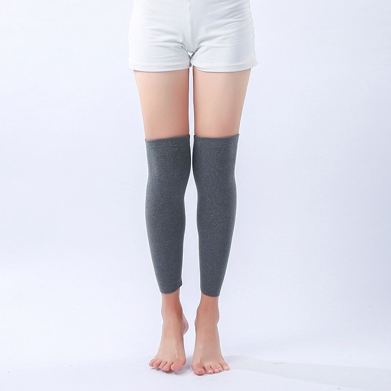 

Thermal Knee Pads for Women, Warm Knee Joint Protectors for Elderly with Cold Legs, Long Leg Warmers for Men, Anti-Cold for Seniors, Summer Special [40cm Length] Dark Gray M