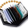 Stainless Steel Anti-Theft Accordion Card Wallet & Business Card Holder