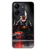 Phone Case - MANIACASE - Xiaomi Redmi 13C 4G - Silicone TPU - MOTO GP Formula Max Verstappen - Black