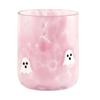 2 Pcs 14 Oz Halloween  Glass Cups Juice Glass Old Fashioned Hand Blown Drinking Cups Cute Spooky Drinkware Gift Set For Halloween Party Dec