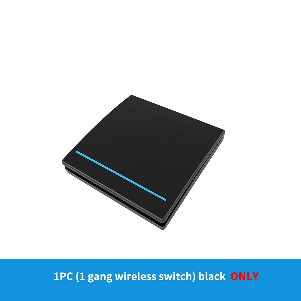 

Умный коммутатор Tuya WiFi с беспроводным пультом дистанционного управления, бесплатными наклейками, управлением через приложение, синхронизацией и совместимостью с голосовым помощником Alexa.