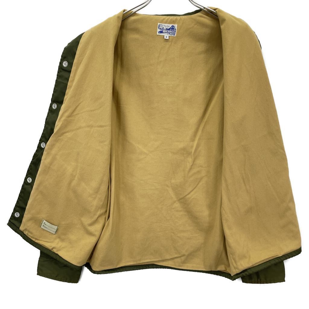 BEAMS Khaki Nylon Vietnam Embroidered Coach Jacket Jacket M khakiUsed