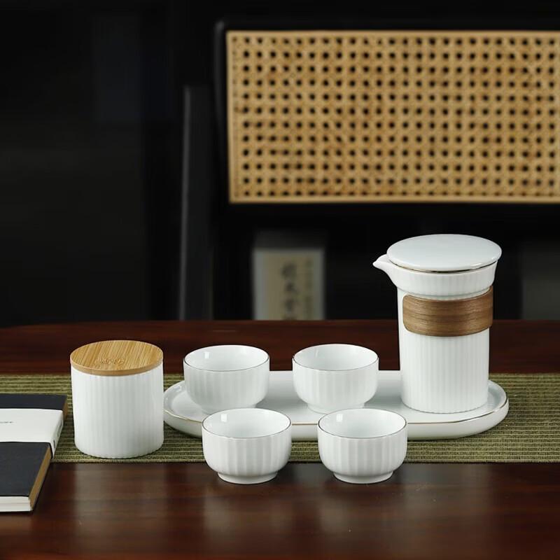 

Integrated Stainless Steel Tea Set