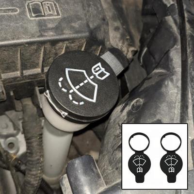 Ar priekinio stiklo valytuvo plovimo skysčio rezervuaro bako dangtelis 13227300 Tinka Chevrolet Buick GMC Cadillac Vauxhal