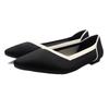 Spring and Autumn Flying Single Shoes Doudou Flat Bottom Floating Shoes New Boat Shoes Knitted Flying Threads