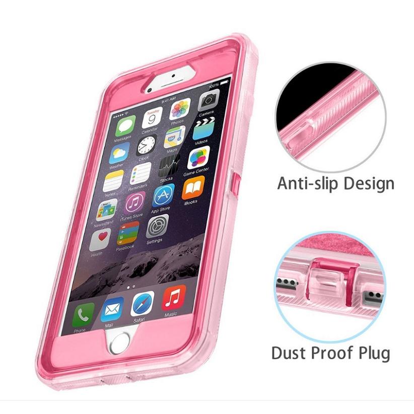 Shell Shockproof Defender Quicksand Glitter Liquid Case For Iphone 678px