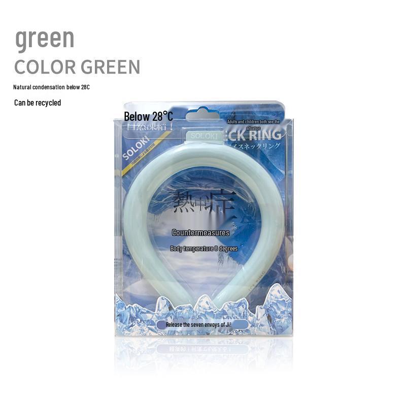 SOLOKI Japan Cool Neck Ring: Outdoor Sports Cooling & Heatstroke Relief