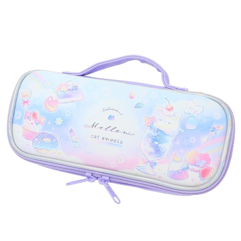

round zipper pencil case MELLOW CAT SWEETS