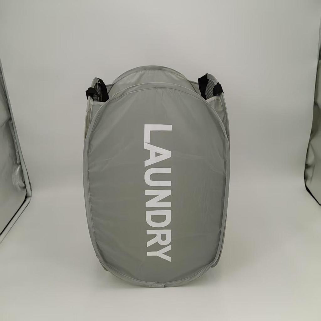 Portable Foldable Laundry Basket: Printed Hamper for Dirty Clothes, Bedroom Storage Bin