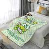 Plush Blanket Sofa Winter Kawaii KEROKEROKEROPPIS Bedroom Decoration Home Fluffy Soft Blankets for Bed Bedspread the Throw Warm