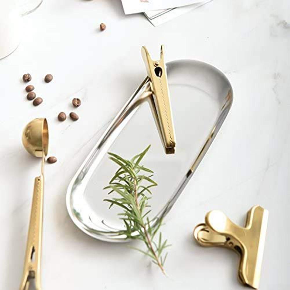 Food Plate Stainless Steel Tea Fruit Tray Cosmetics