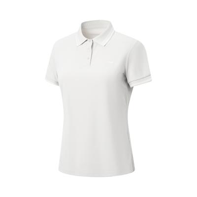 Li Ning Fitness Series Logo Polo Shirt Women Tops APLW470-4