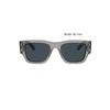 Prada Logo Design Square Sunglasses Unisex Sunglasses Gray PR10ZF16Z70B55