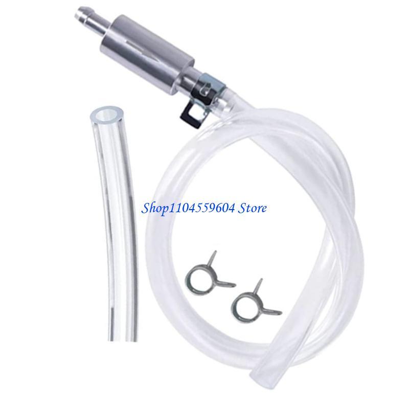 12QM Brake Bleeder Hose Motorcycle Bleeder with Check Valves, Leak & Corrosion Resistant for Hydraulic Brake & Clutch