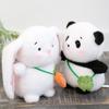 Plush Doll Panda Toy Soft Animal Pillow Huggable Rabbit Girl Present Birthday
