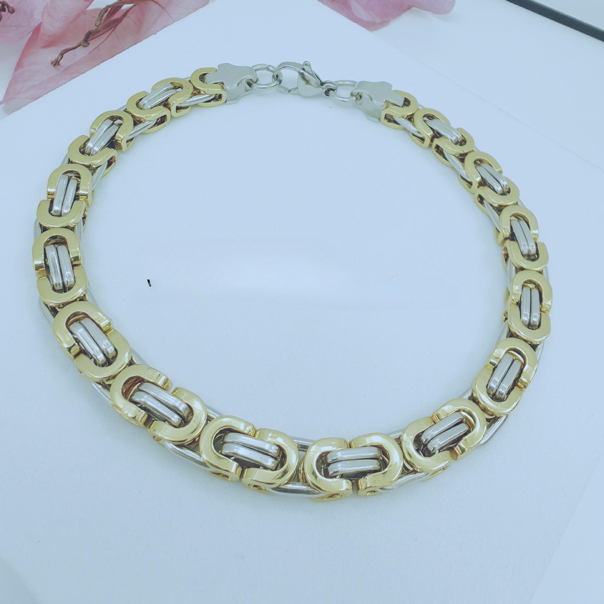 

Модные мужские аксессуары Модный мужской браслет 2025 6mm+22cm