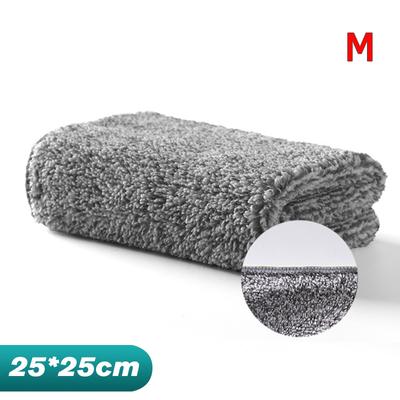 2Pcs Microfiber Kitchen Towel Set Bamboo Fier Towels for Kitchen Napkin Soft Dish Cloth Absorbent Cleaning Cloth Rags