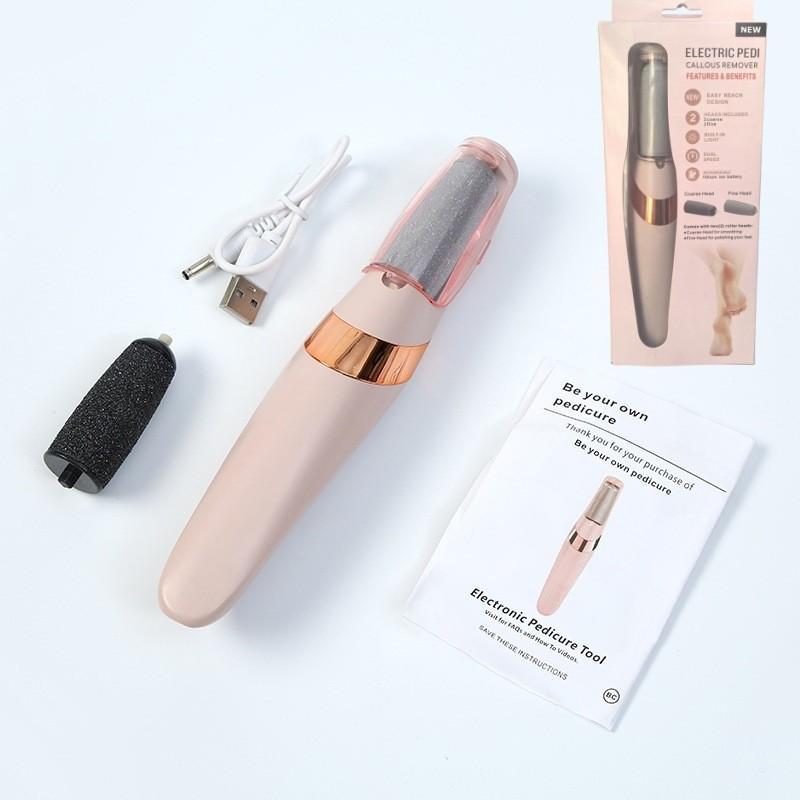 Electric Foot Grinder Rechargeable Callus Remover For Home Spa Foot Pedicure