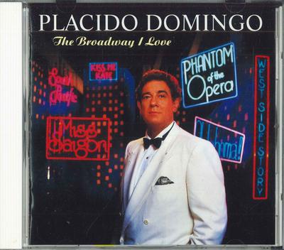 CD PLACIDO DOMINGO - Broadway I Love WMC5448 WEA MUSIC Japan Jazz Used