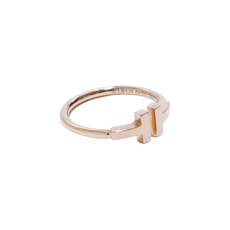 

Tiffany & Co. Solid Design 18K Gold Ring Women rings FF3250 F,Gold