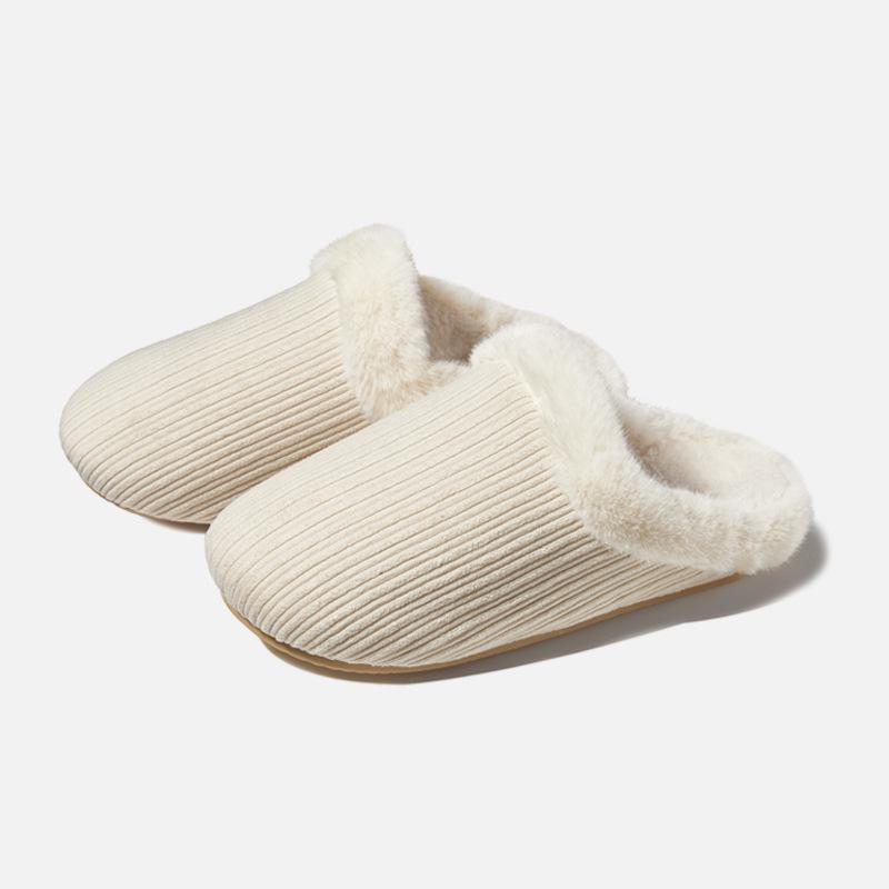 Damen Winter Plüsch Rutschfeste Baumwollpantoffeln - Gemütlicher Indoor-Komfort