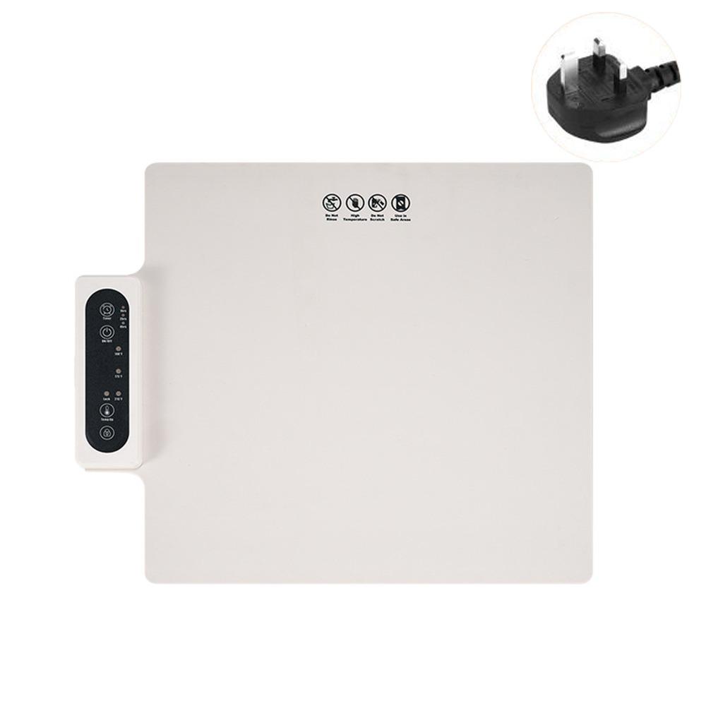 

Foldable Food Warm Tray 3 Modes Silicone Food Warmer Mat Electric Insulation Board Dining Table Square UK