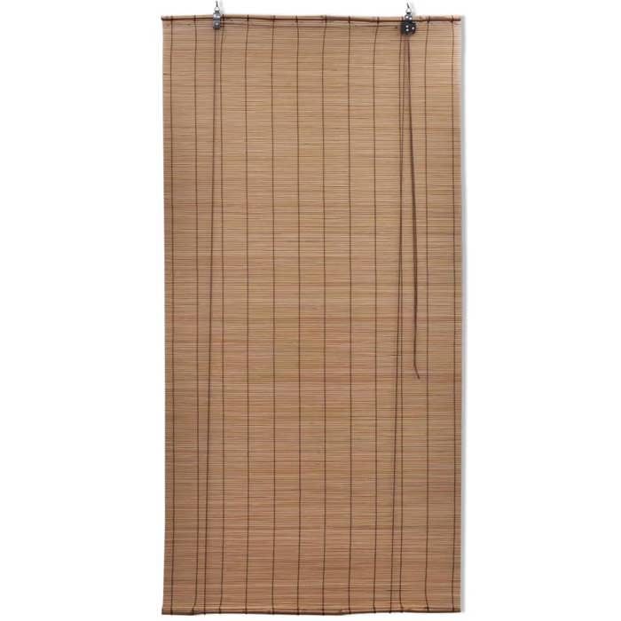 VidaXL Store roulant en bambou 140 x 220 cm Marron