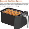 Durable Stackable Air Fryer Rack Non-Stick Stainless Steel Airfryer Tray Grill Basket Kitchen Gadgets