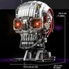 Mechanical T-Rex Skull Building Blocks Creative Technical MOC Model Kit STEM Educational Construction Toy for Adults Kids Gift