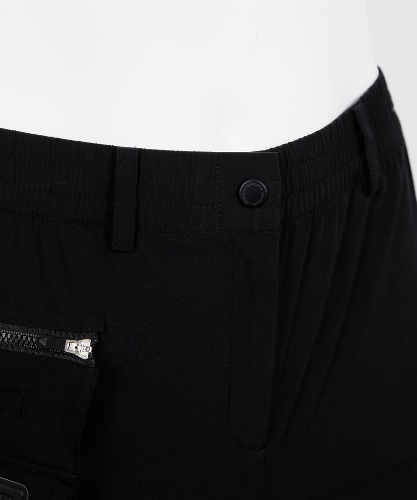 CREVE9 Multi-Pocket Point Anorak Shorts Bk