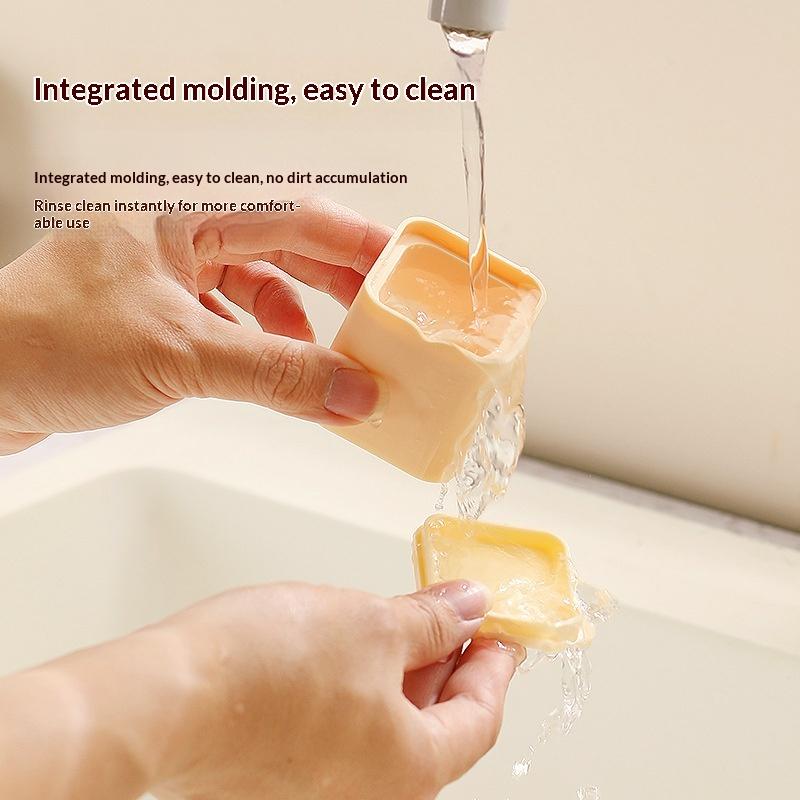 Food Grade Baby Food Storage Containers 4 Grids with Lids Tray Design for Baby Homemade Food Freezing Use
