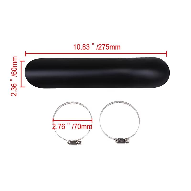 Universal Motorcycle Exhaust Pipe Heat Shield Cover Muffler Protector Guard Moto Accessories Fit For Harley Honda Yamaha Custom